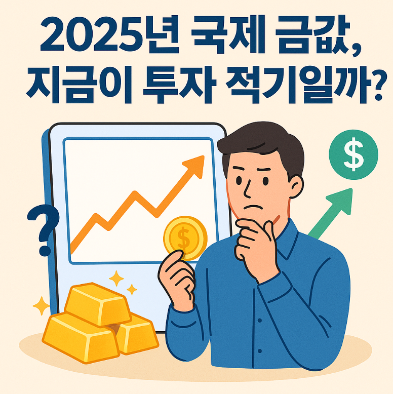 2025년 국제 금값, 지금이 투자 적기일까?