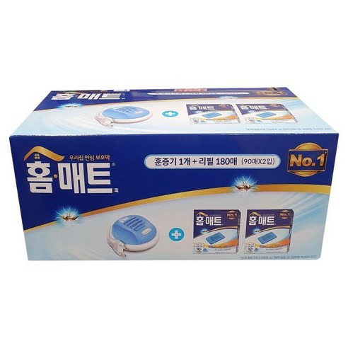 매트 세트 히터 1 리필 180매