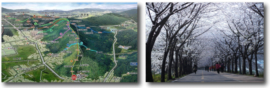 철산 래미안 자이 안양천