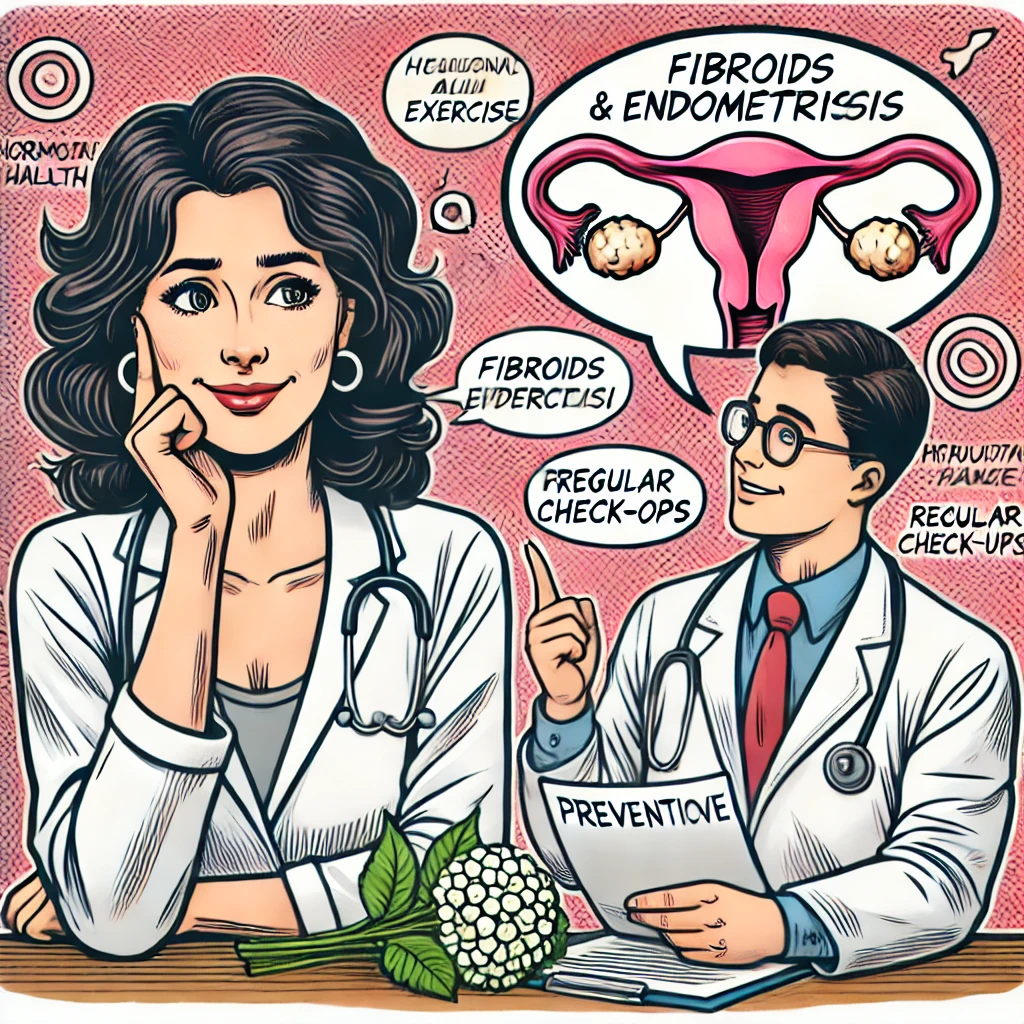 자궁근종과 자궁내막증예방