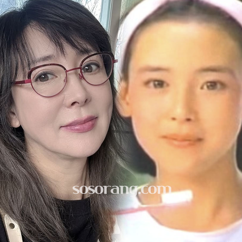 이상아 아역 시절과 최근 근황 모습 함께 담은 사진