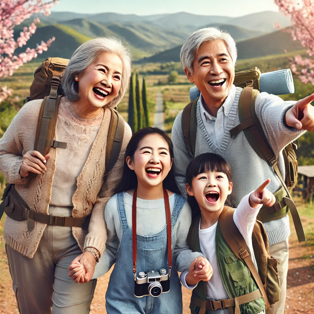 조부모님과 함께 떠나는 여행