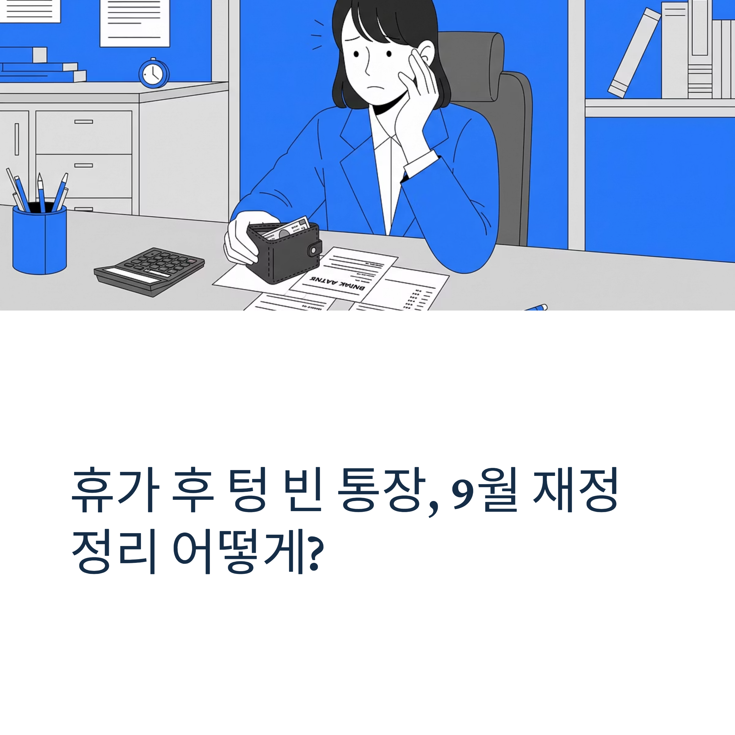 9월 재정 정리 자산관리법