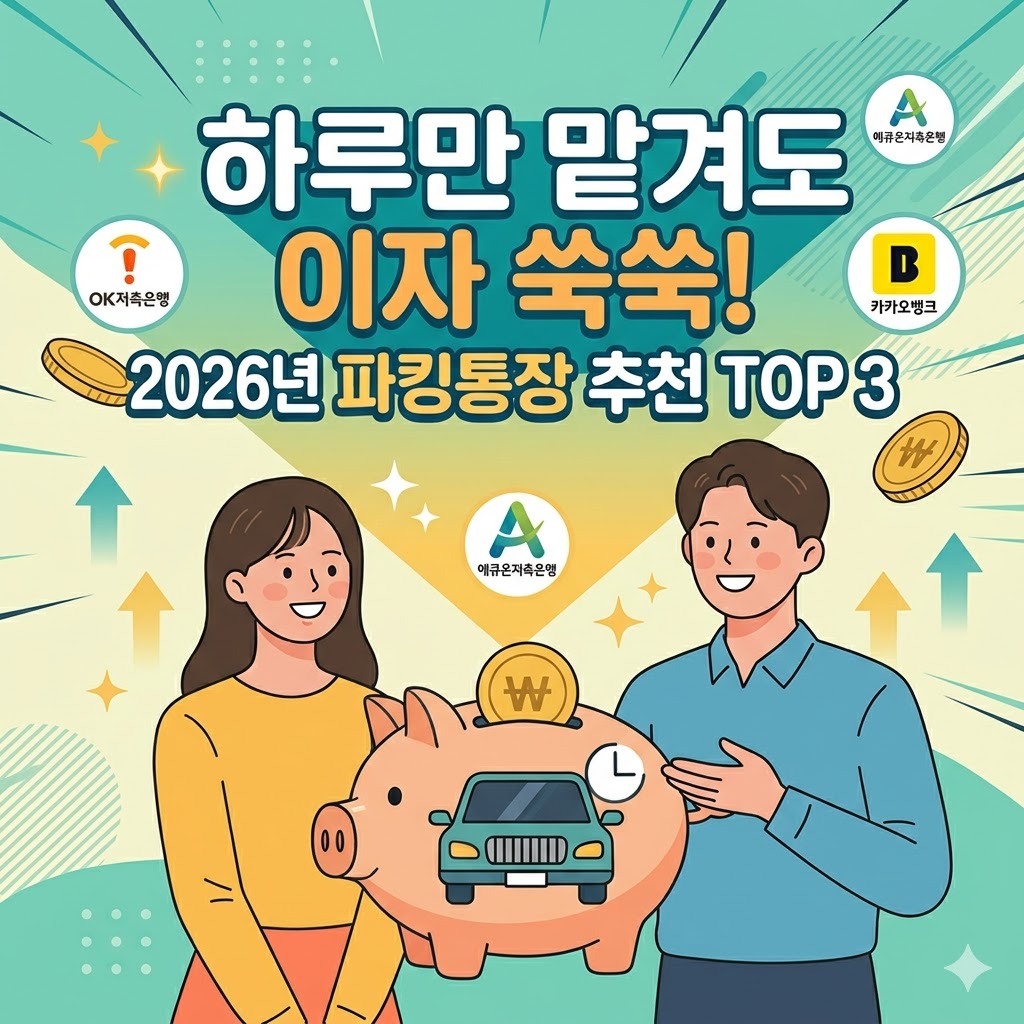 파킹통장 금리비교