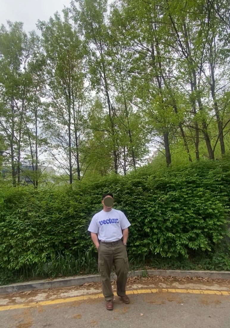 데일리룩(2024. 4. 23.)벡타르 반팔티, vectar. 반팔티, 벡타르 티셔츠, vectar. 티셔츠, vectar., 벡타르, 프리즘웍스 카고 팬츠, 레드윙 아이언레인저