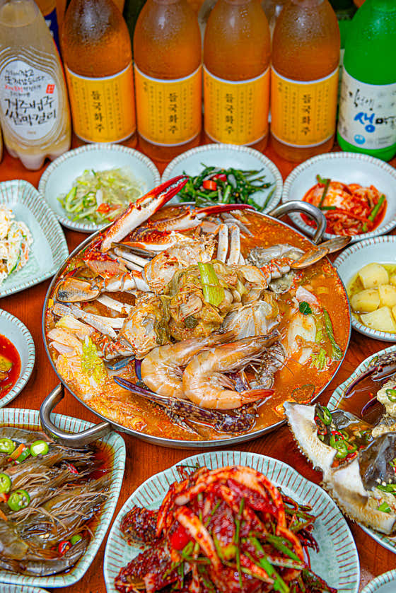 매일아침 게국지 간장게장