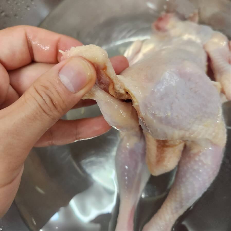 닭 손질
