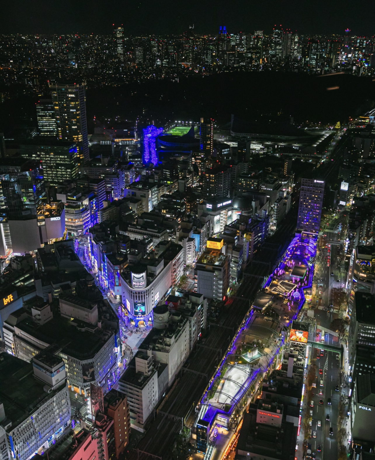 시부야스카이야경