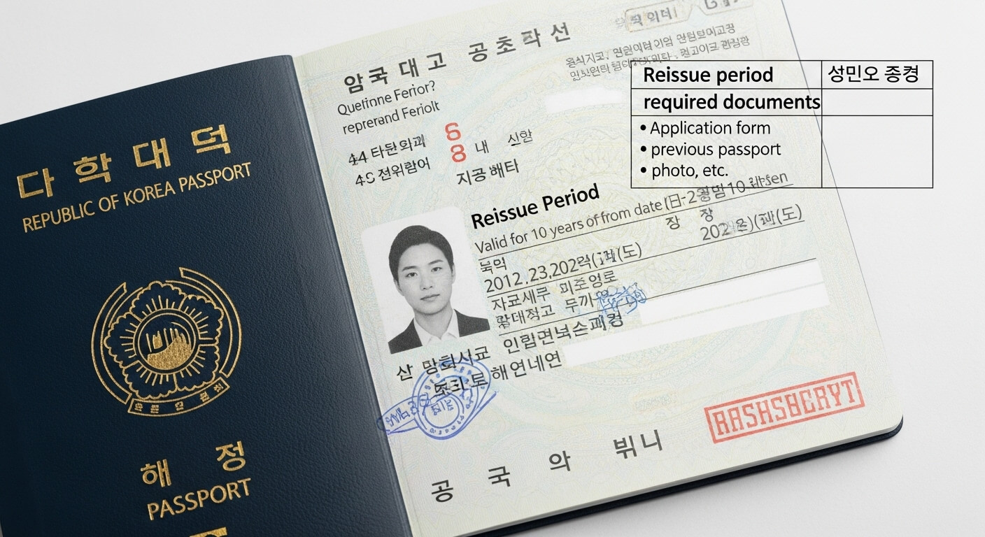 여권 재발급 기간