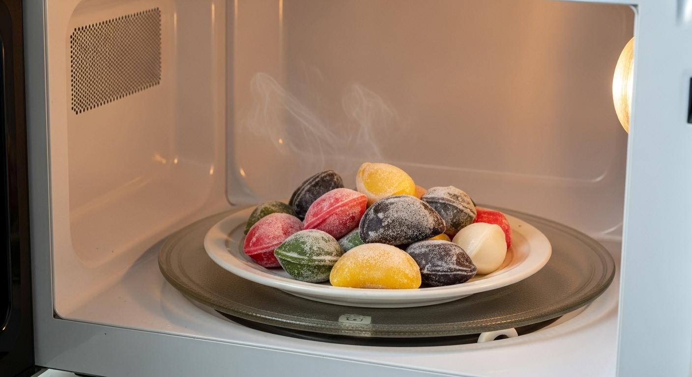 냉동 송편 전자레인지