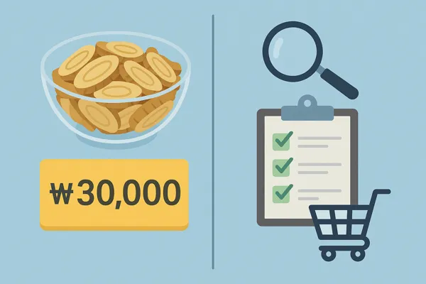 추천받는 황기환 제품 구매 리스트