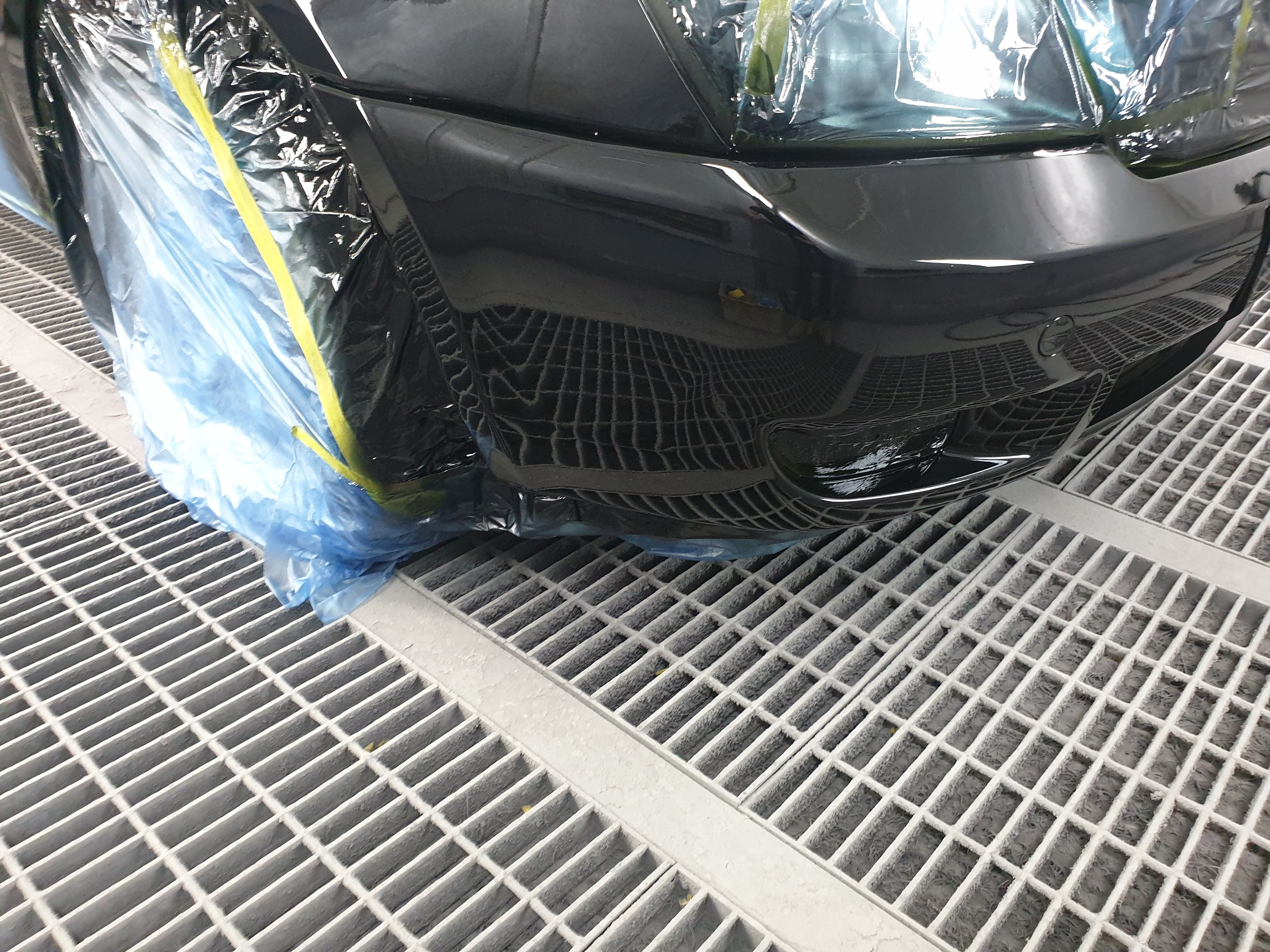 카니발 도색 완료