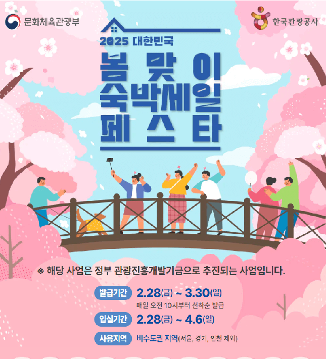 2025 대한민국 봄맞이 숙박세일 페스타