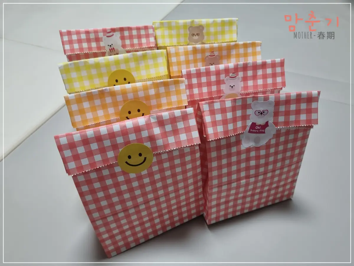 어린이집답례품-구디백-포장완료