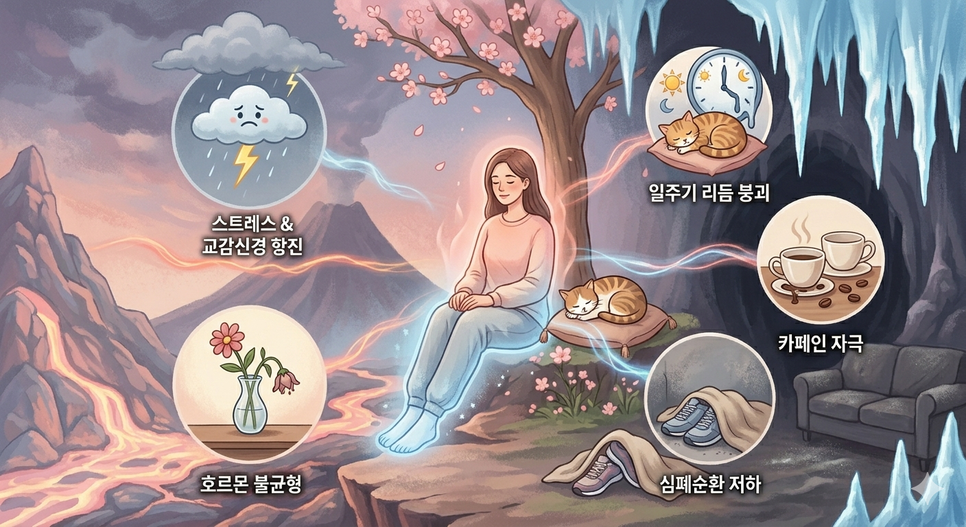 상열하한증(수승화강, 자율신경, 순환관리)