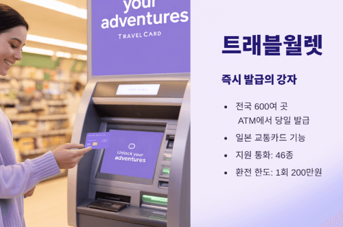 2025년 인기 트래블카드 4종 실사용 후기