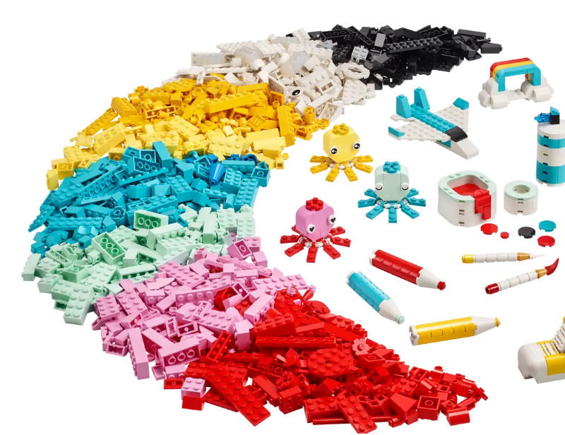 레고여러가지색상