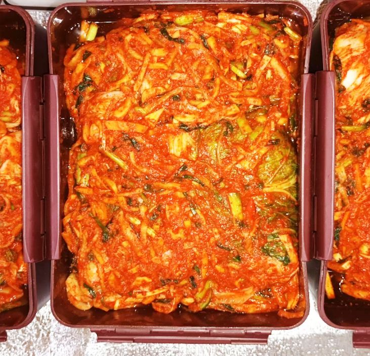 김장김치 맛있게 담는법 (배추 10포기)