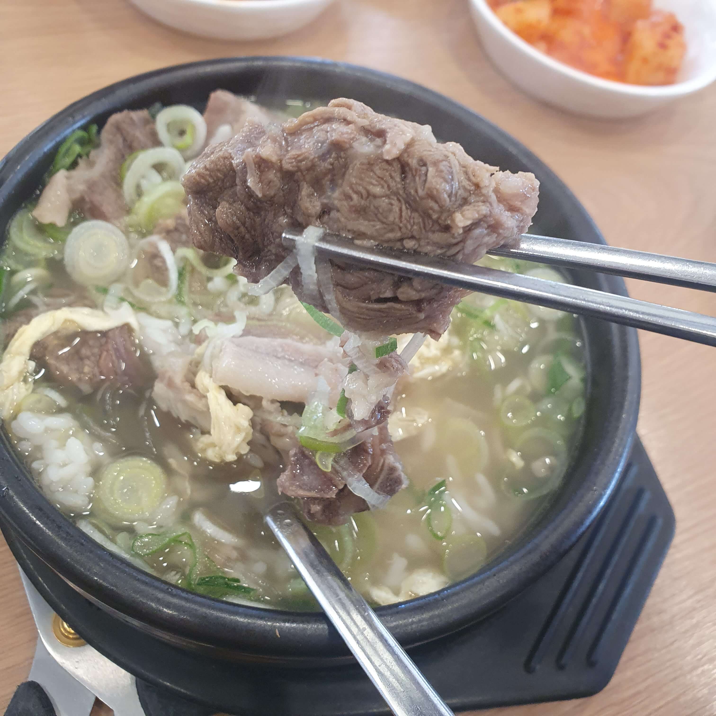 경주 맛집 다왕갈비탕 모습