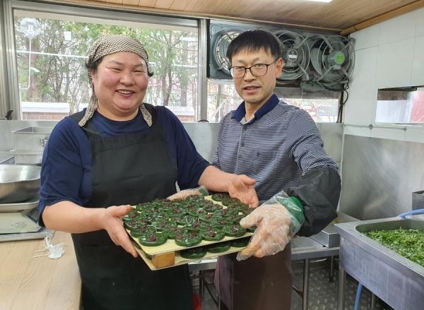 광주-쑥개떡-달인