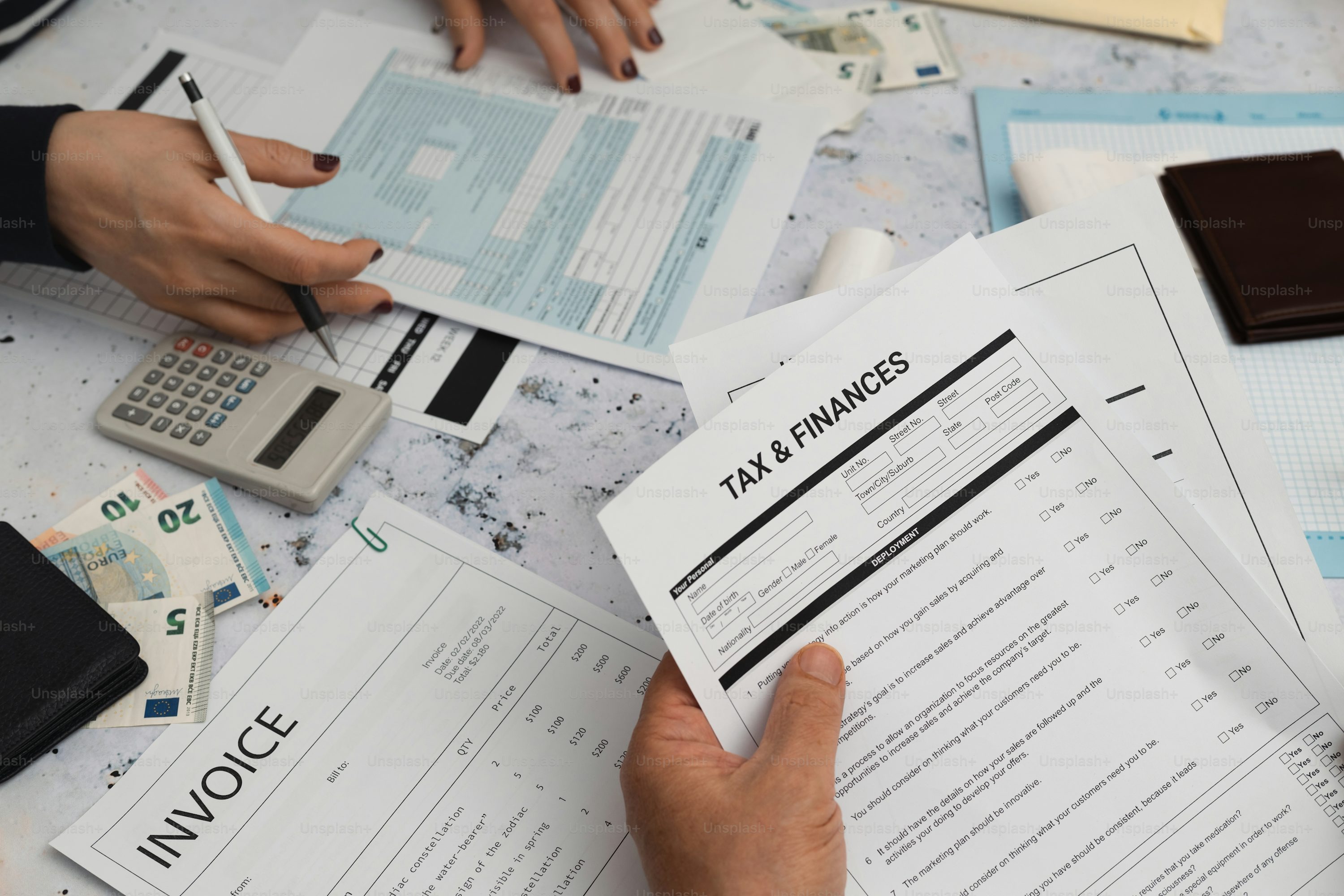 세금계산서 작성 예시