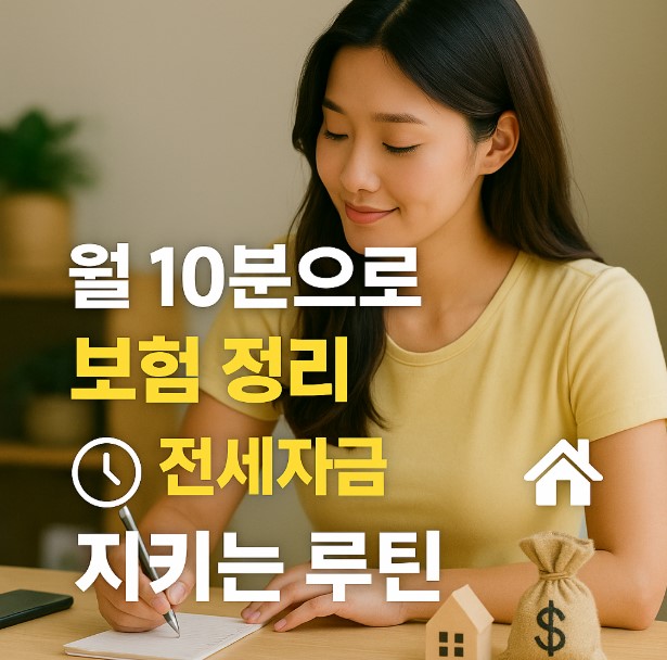 월 10분 보험 정리로 재테크 첫걸음 &ndash; 스마트 요정의 루틴 공개이미지