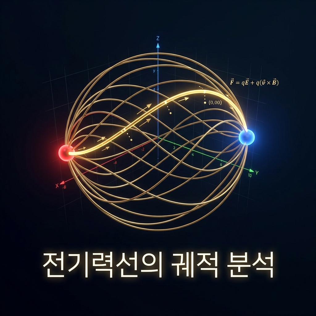 [전자기학] 제2장 진공 중의 정전계 (전기력선의 방정식, 전속 밀도, 전하 이동시 에너지)