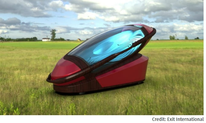 안락사 3D 프린팅 캡슐