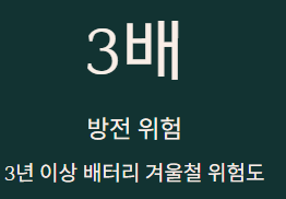 겨울철 차량관리