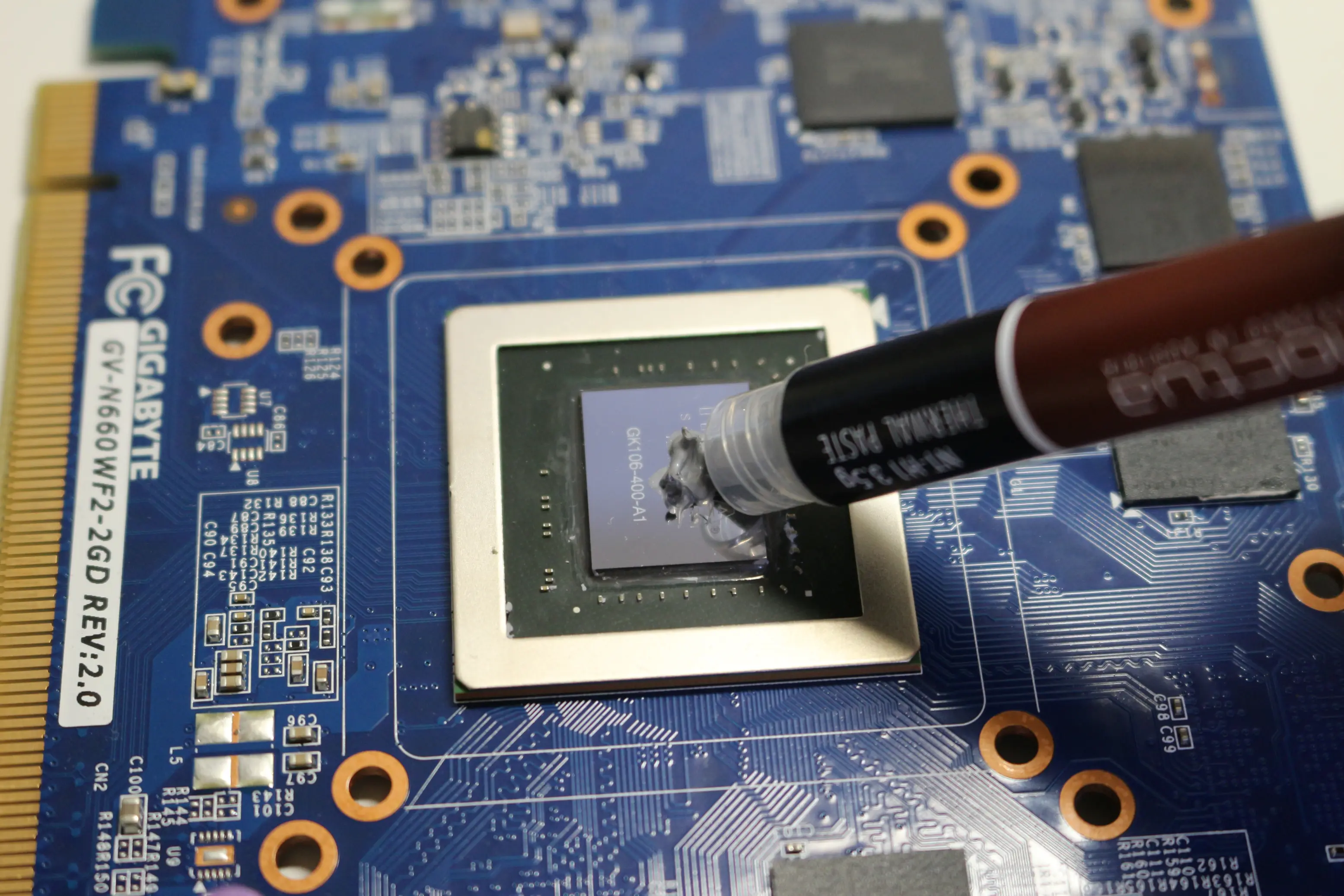 gtx 660 서멀구리스 도포