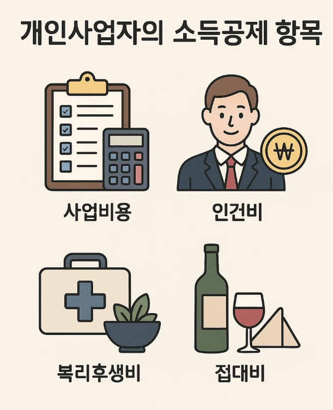 개인사업자의 소득공제 항목