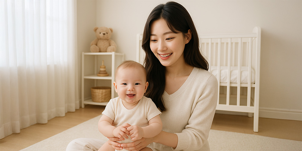 꿈에서 아기를안는 사람