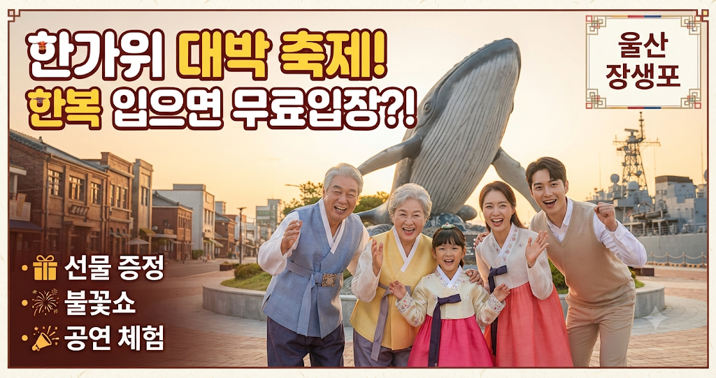 한가위 대박 축제 한복 입으면 무료입장