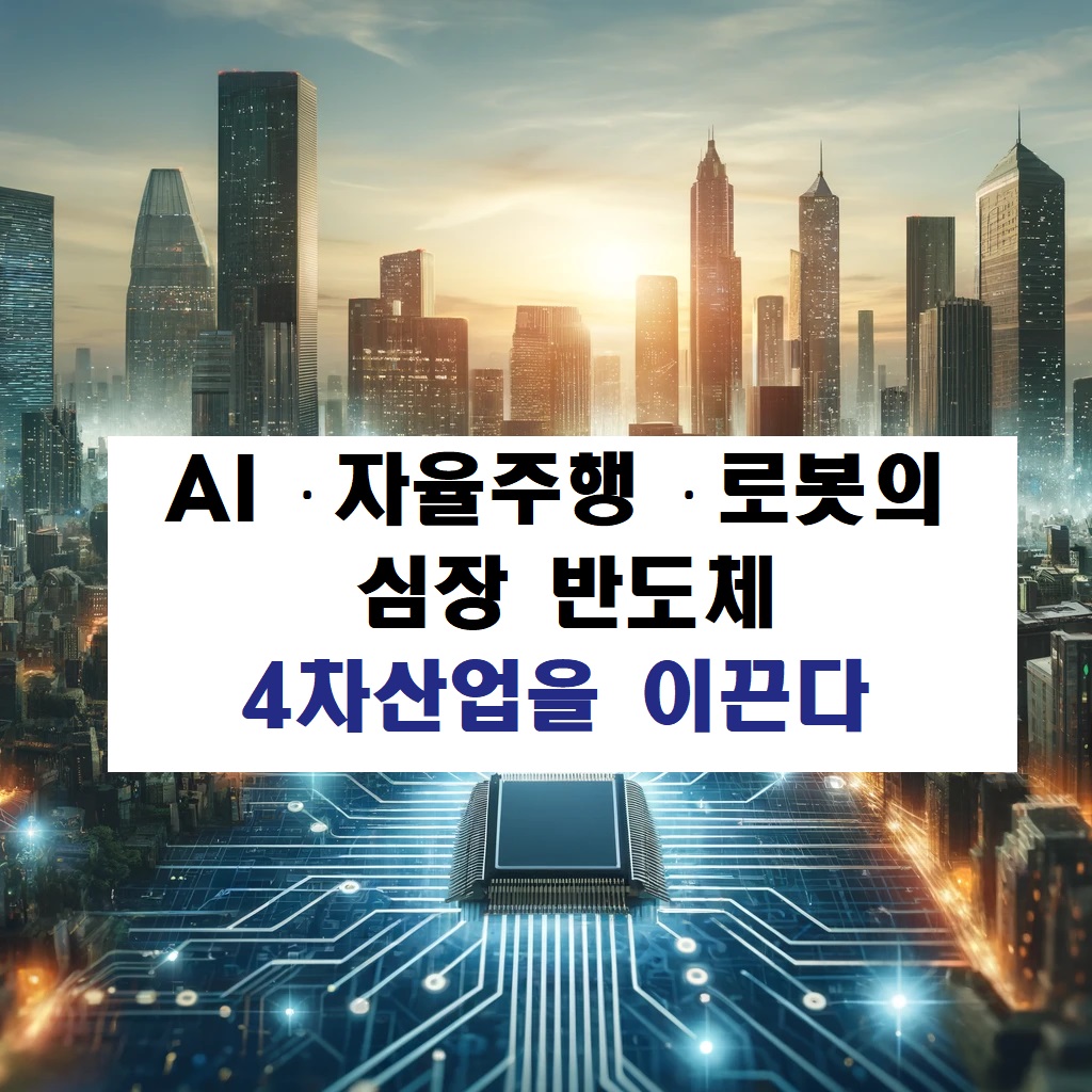 AI&middot;자율주행&middot;로봇의 심장 반도체 4차산업을 이끈다