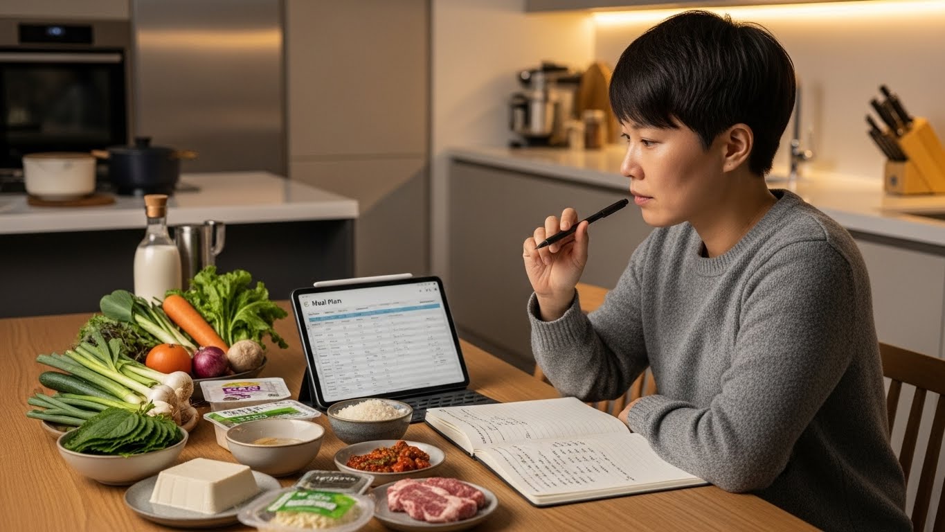 남기지 않는 요리 계획이 식사를 편하게 만들고 요리를 지속하게 하는 이유