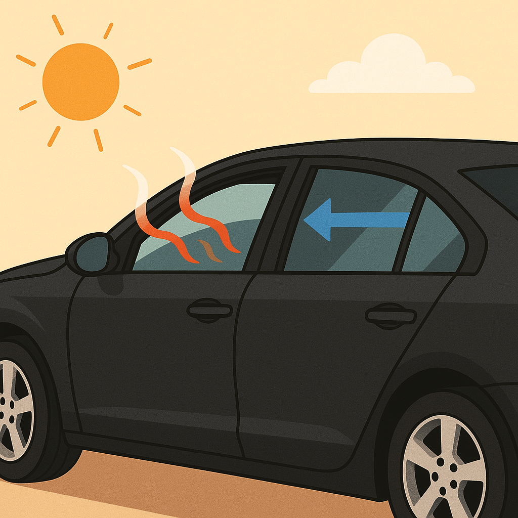 여름철 자동차 관리 찜통 차량 실내온도 빠르게 낮추는 방법