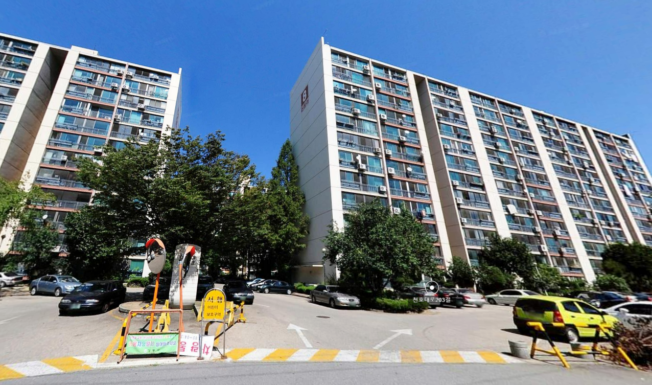 2010년 당시 길동 신동아 1,2차 아파트