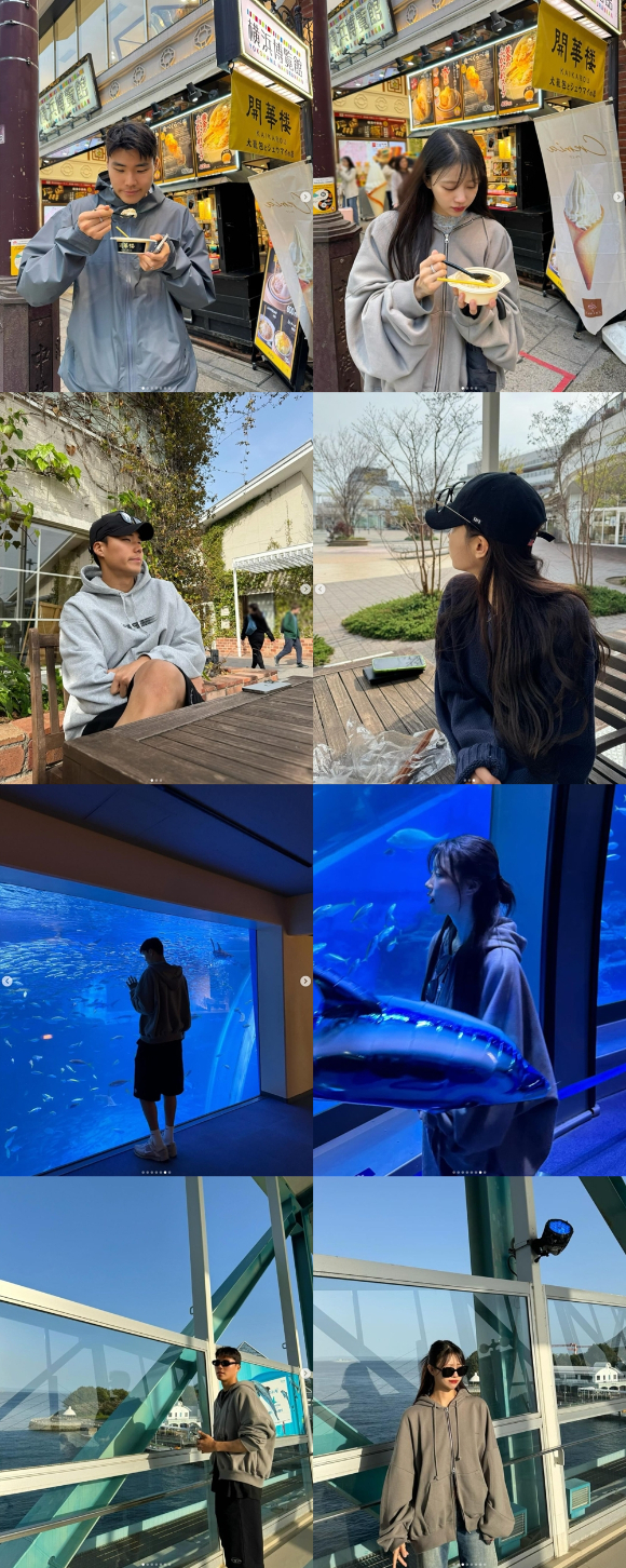 송범근, 이미주 인스타그램 이미지 갈무리 [사진=송범근, 이미주 인스타그램]