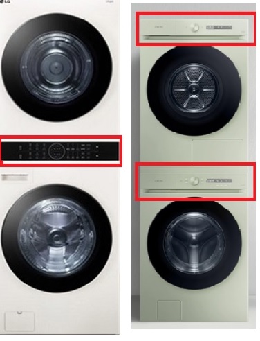 건조기 조작부 비교