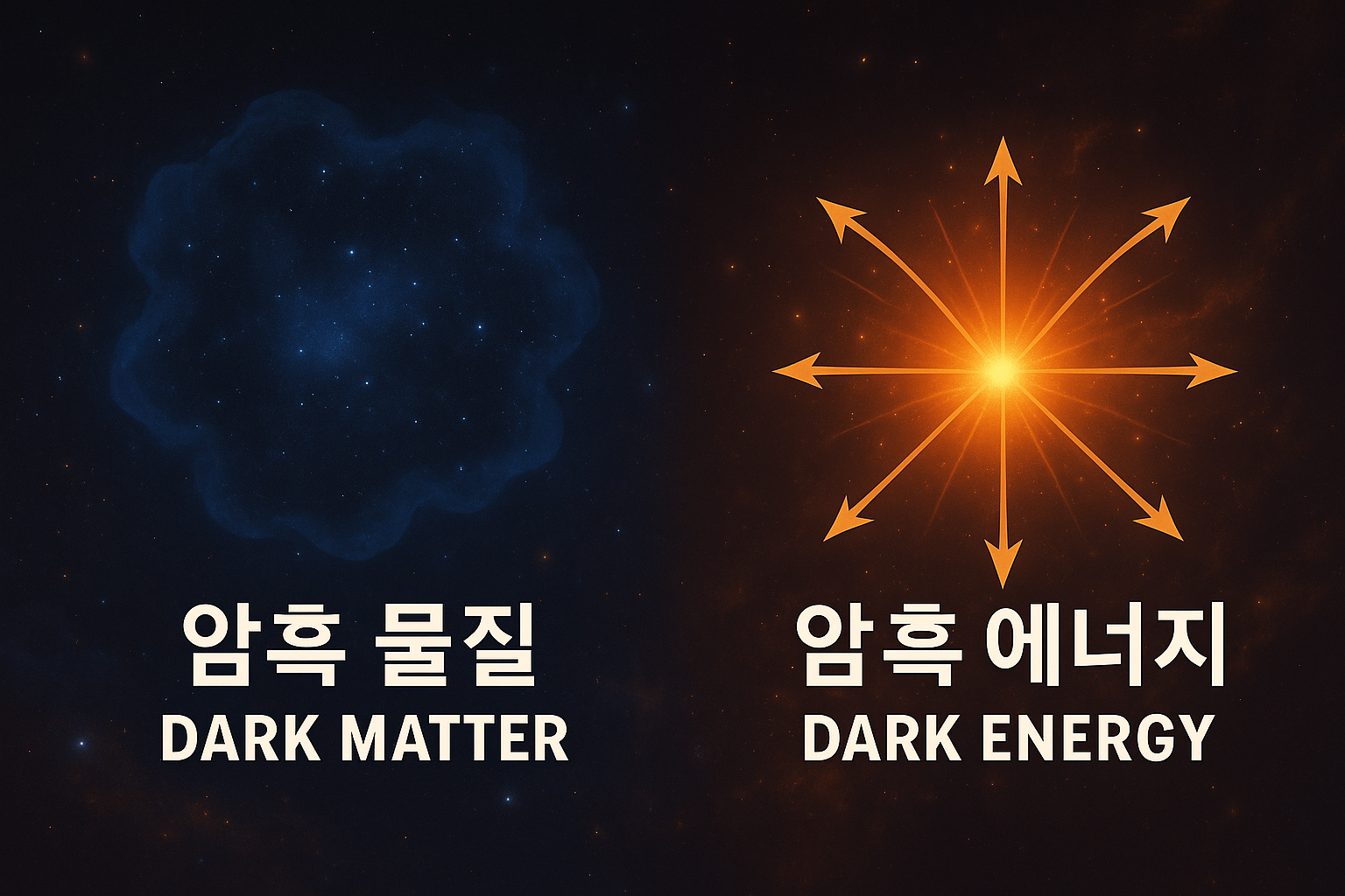 암흑 물질과 암흑 에너지