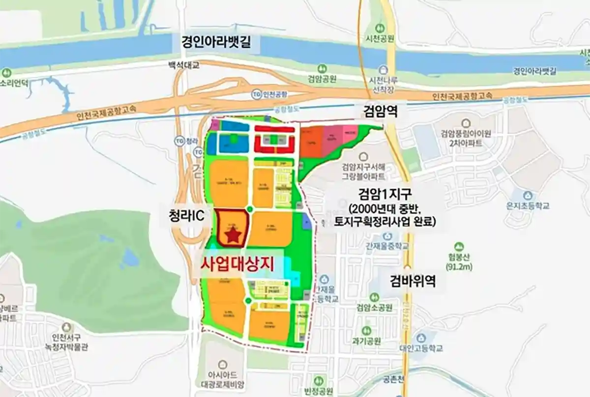 검안역세권-공공주택지구-A3블록-사업대상지