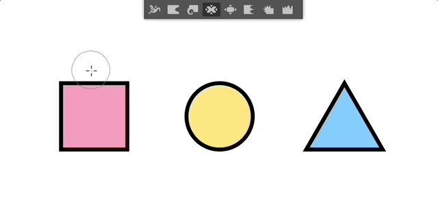 오목 도구 사용하기