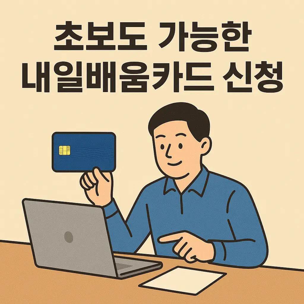 국민내일배움카드 신청방법 따라하기