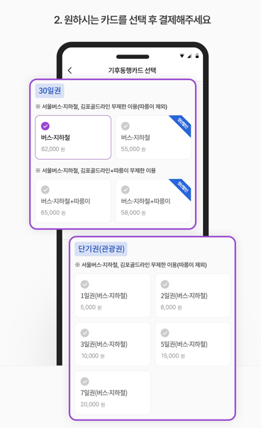 기후동행카드 신청방법