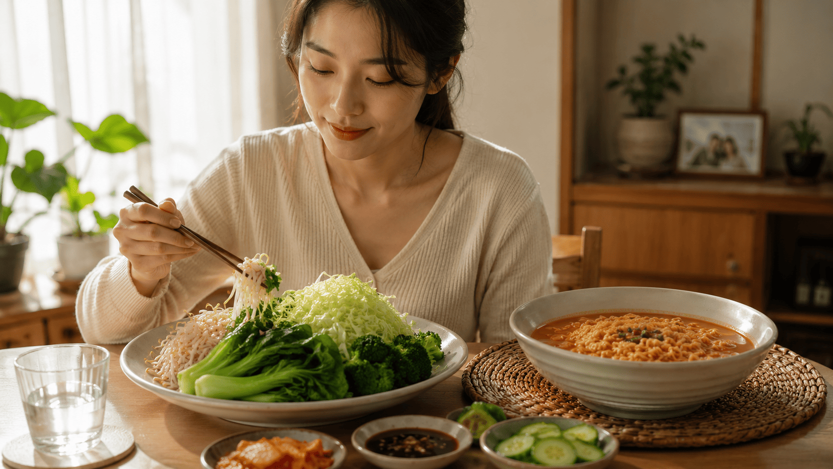 채소를 먼저 먹어야 하는 이유
