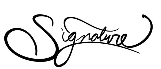 시그니쳐 뜻 영어로 시그니처 의미 유래 예문 비슷한 영어 표현 총정리1