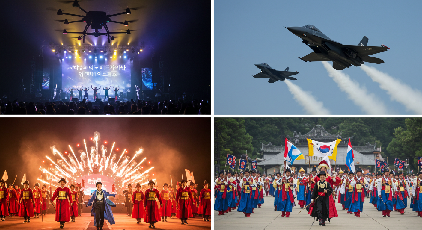 드론쇼·콘서트·에어쇼 등 대표 프로그램 모음