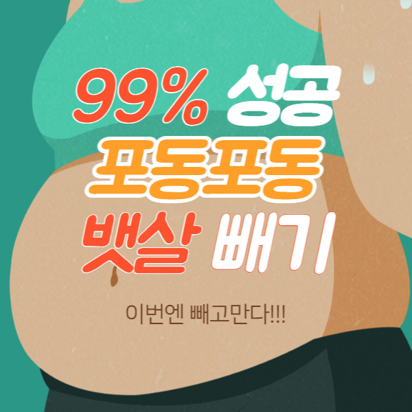 포동포동 뱃살 빼기 썸네일