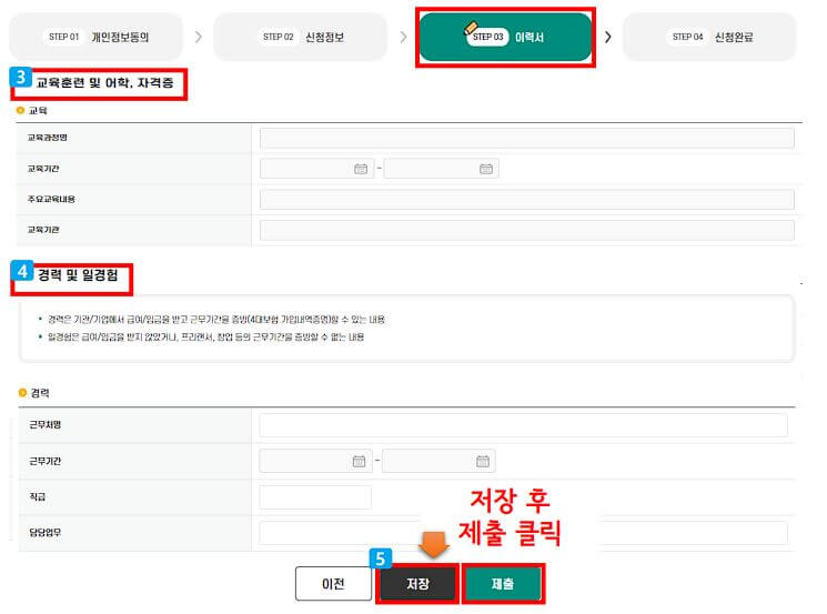 서울 우먼업 구직지원금 신청방법