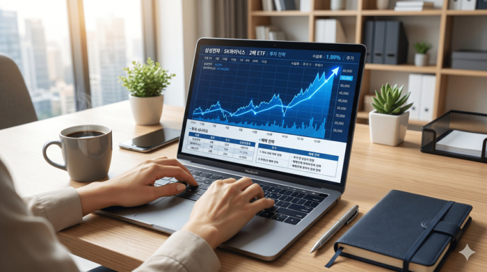 삼전 하이닉스 2배 ETF 투자 전략 차트 분석